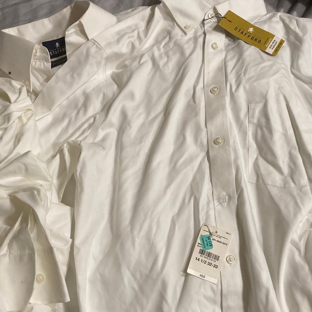 12 Men's Classic Dress Shirts
